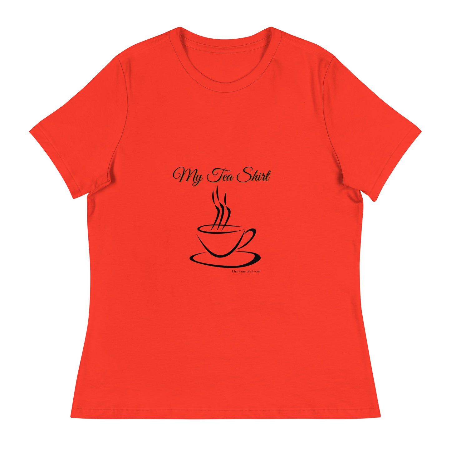 Tea Shirt: "My Tea Shirt" Steamy Cuppa (High Waist)