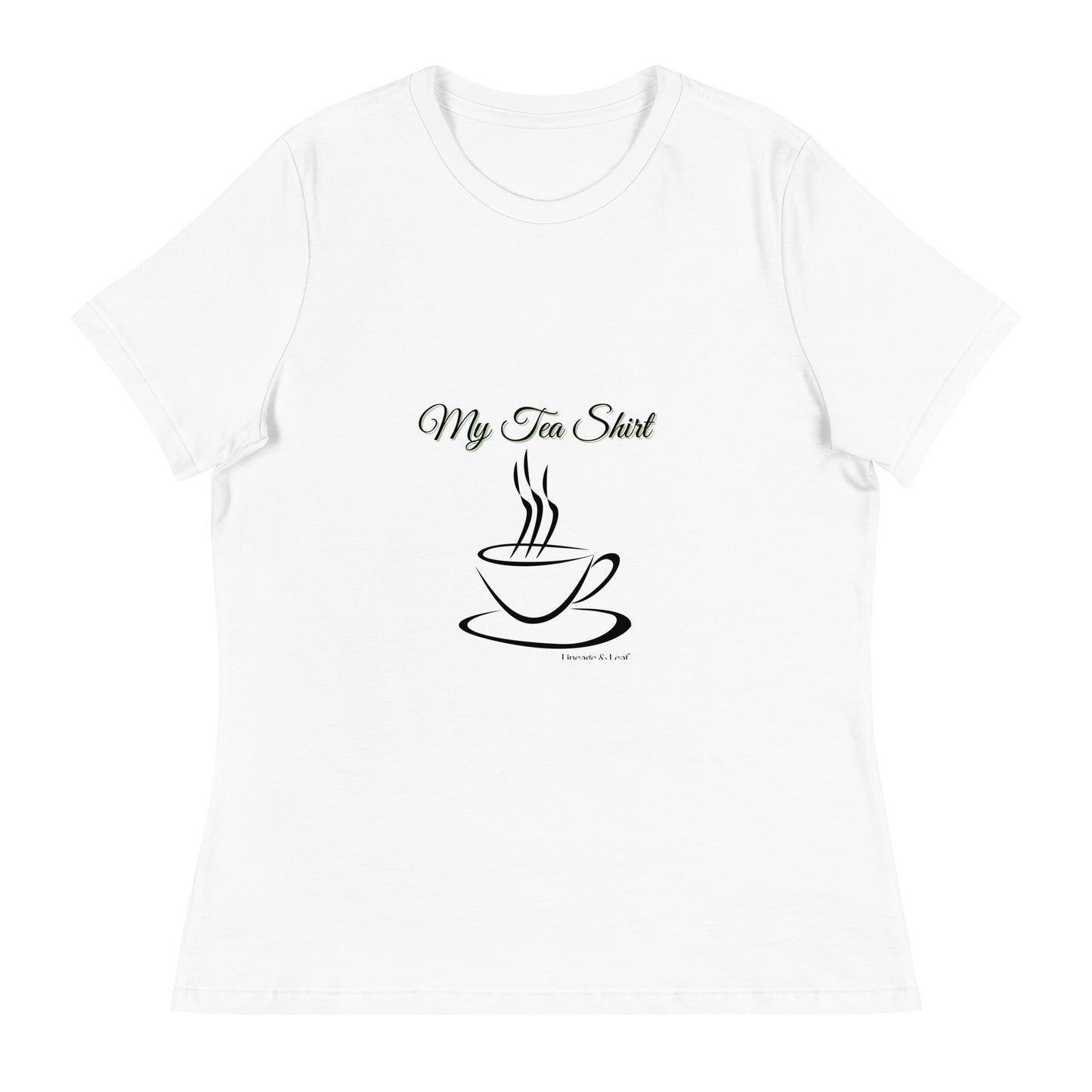 Tea Shirt: "My Tea Shirt" Steamy Cuppa (High Waist)