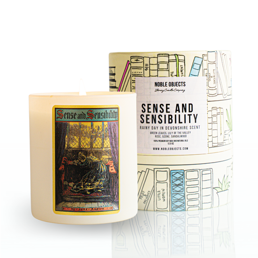"Sense and Sensibility" Scented Book Candle