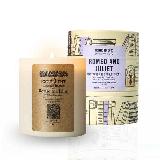 "Romeo & Juliet" Scented Book Candle