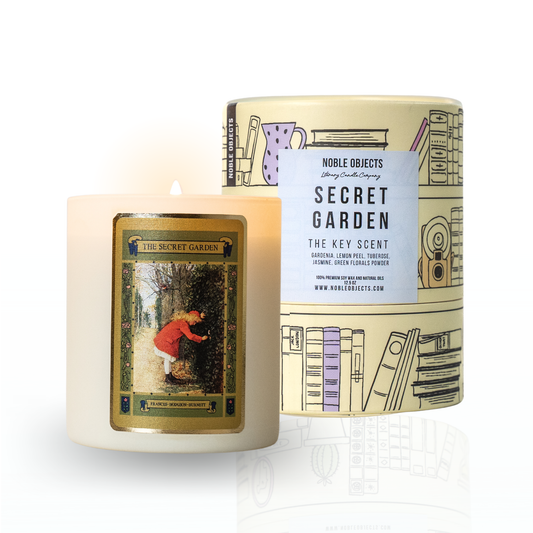 "Secret Garden" scented book candle