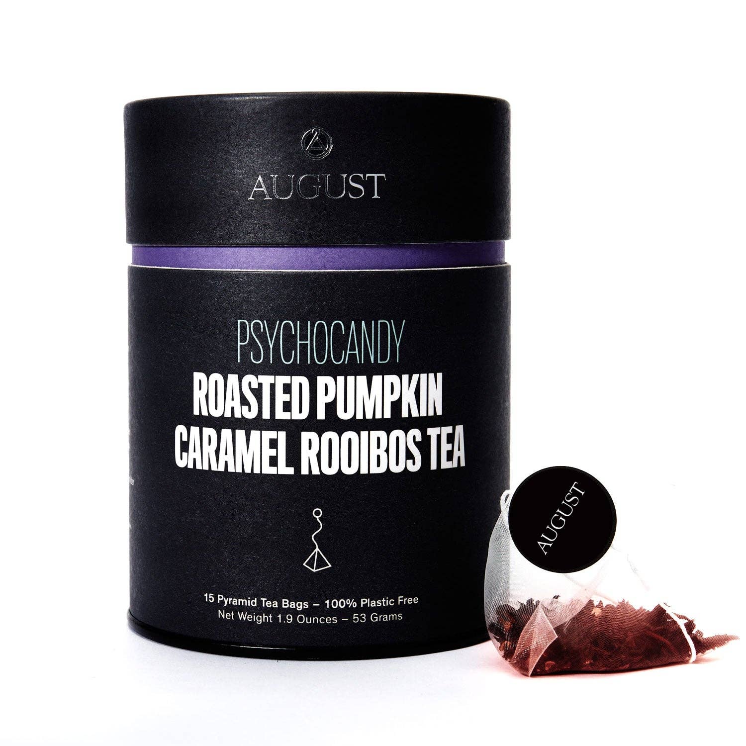 August Uncommon Tea Psychocandy - Roasted Pumpkin Caramel Rooibos